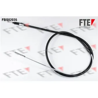 Tirette à câble, frein de stationnement FTE FBS02035