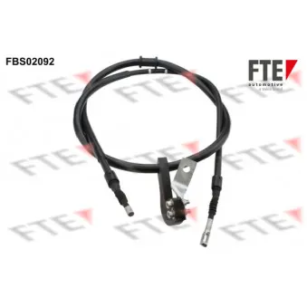 Tirette à câble, frein de stationnement FTE FBS02092