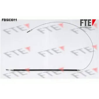 Tirette à câble, frein de stationnement FTE FBS03011