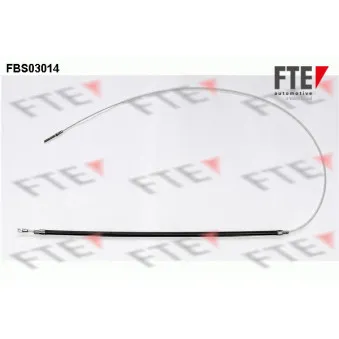 Tirette à câble, frein de stationnement FTE FBS03014