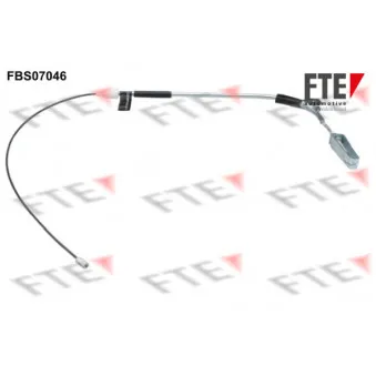 Tirette à câble, frein de stationnement FTE FBS07046