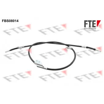 Tirette à câble, frein de stationnement FTE FBS08014