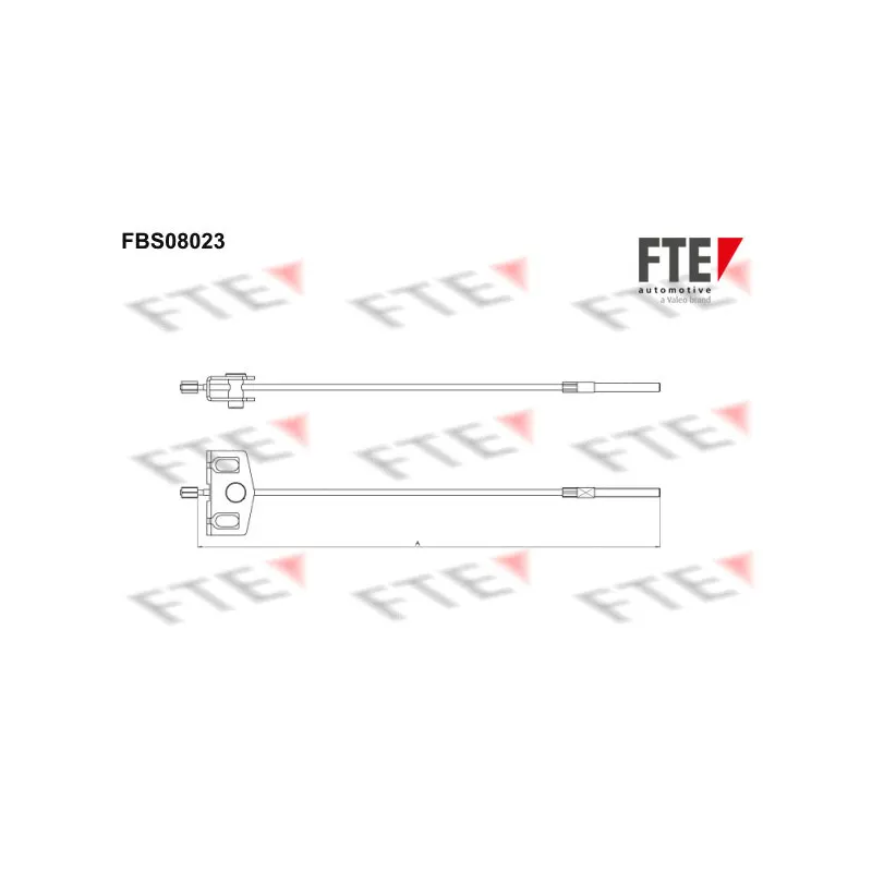 Tirette à câble, frein de stationnement FTE FBS08023