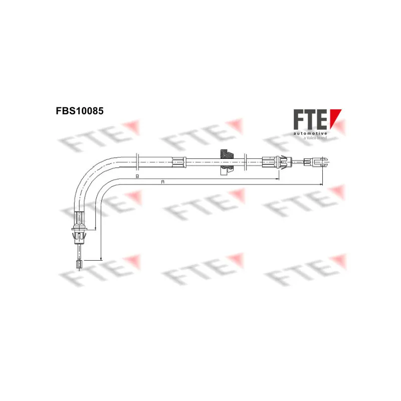 Tirette à câble, frein de stationnement FTE FBS10085