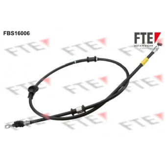 Tirette à câble, frein de stationnement FTE FBS16006