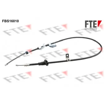 Tirette à câble, frein de stationnement FTE FBS16010