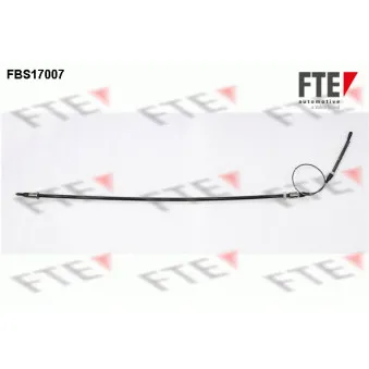 Tirette à câble, frein de stationnement FTE FBS17007