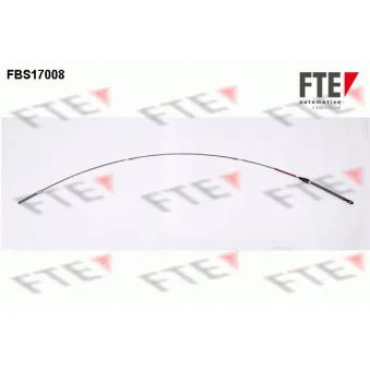 Tirette à câble, frein de stationnement FTE FBS17008