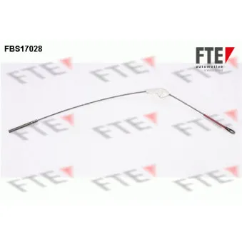 Tirette à câble, frein de stationnement FTE FBS17028