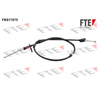 Tirette à câble, frein de stationnement FTE FBS17075