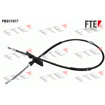 Tirette à câble, frein de stationnement FTE FBS17077