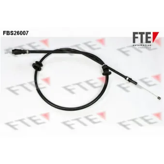 Tirette à câble, frein de stationnement FTE FBS26007
