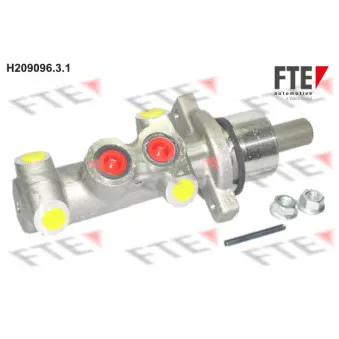 Maître-cylindre de frein FTE H209096.3.1