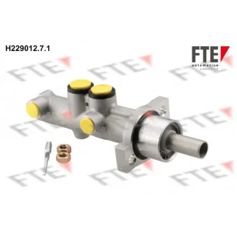 Maître-cylindre de frein FTE H229012.7.1