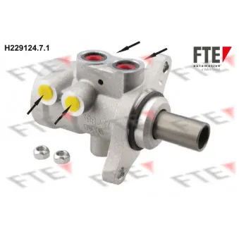 Maître-cylindre de frein FTE H229124.7.1