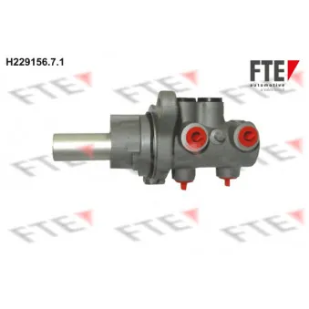 Maître-cylindre de frein FTE H229156.7.1
