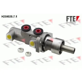Maître-cylindre de frein FTE H259020.7.1