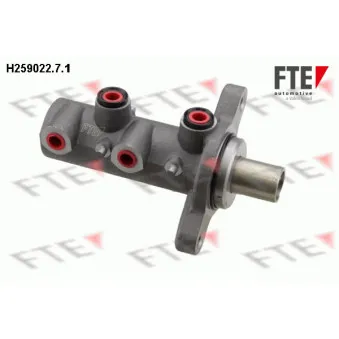 Maître-cylindre de frein FTE H259022.7.1