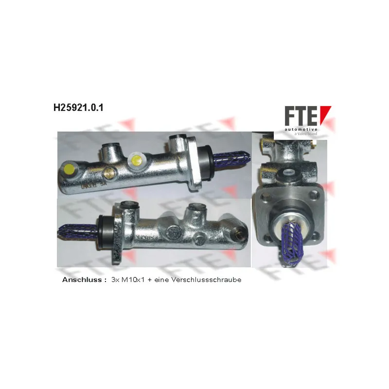 Maître-cylindre de frein FTE H25921.0.1