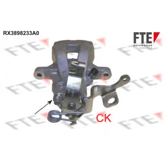 Étrier de frein FTE RX3898233A0