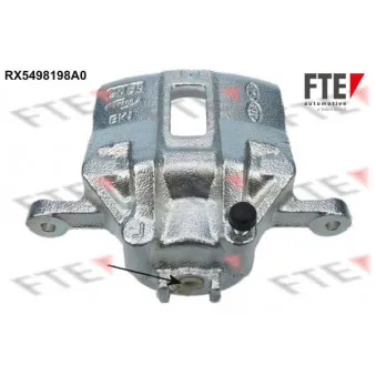 Étrier de frein FTE RX5498198A0