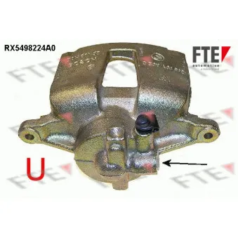 Étrier de frein FTE RX5498224A0