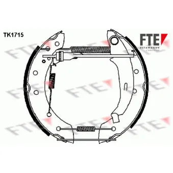 Kit de freins arrière (prémontés) FTE TK1715
