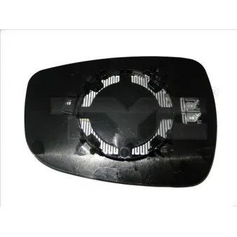 Verre de rétroviseur, rétroviseur extérieur TYC 313-0081-1