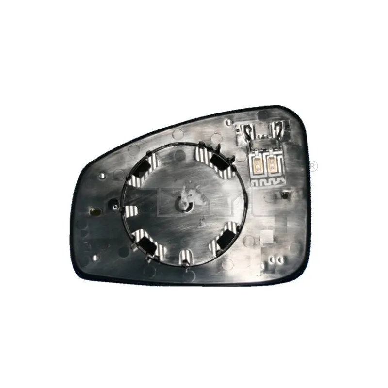 Verre de rétroviseur, rétroviseur extérieur TYC 328-0166-1