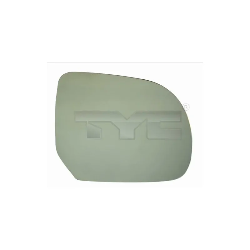 Verre de rétroviseur, rétroviseur extérieur TYC 328-0176-1