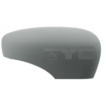 Revêtement, rétroviseur extérieur TYC 328-0193-2