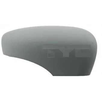 Revêtement, rétroviseur extérieur TYC 328-0194-2