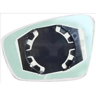 Verre de rétroviseur, rétroviseur extérieur TYC 332-0056-1