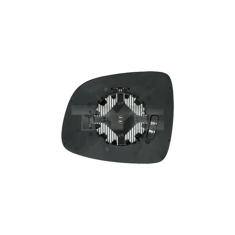 Verre de rétroviseur, rétroviseur extérieur TYC 335-0015-1