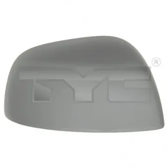 Revêtement, rétroviseur extérieur TYC 335-0015-2