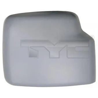 Revêtement, rétroviseur extérieur TYC 335-0114-2