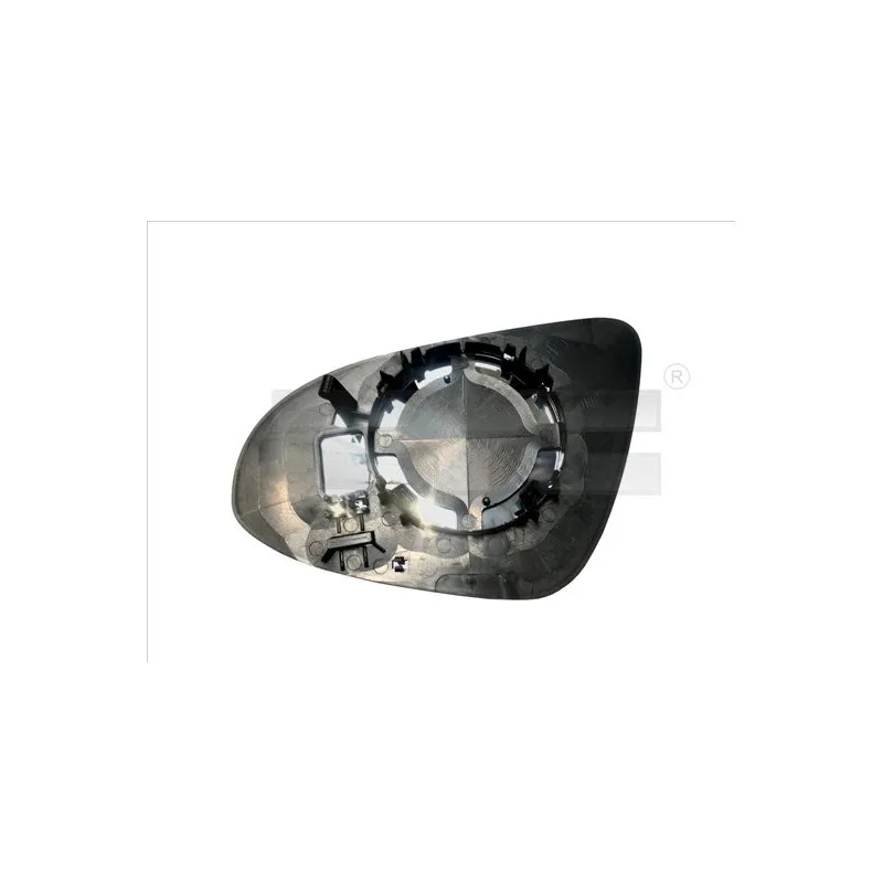 Verre de rétroviseur, rétroviseur extérieur TYC 336-0123-1