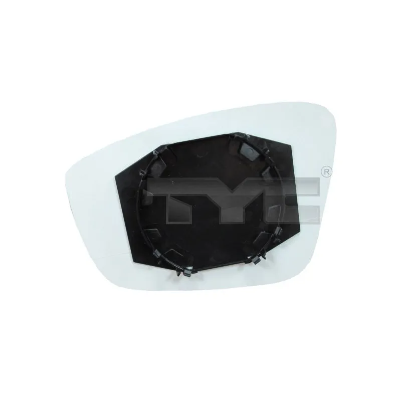 Verre de rétroviseur, rétroviseur extérieur TYC 337-0222-1
