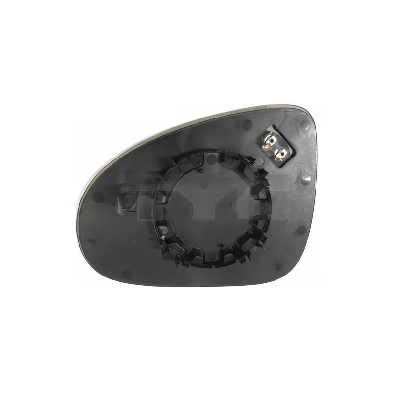 Verre de rétroviseur, rétroviseur extérieur TYC 337-0268-1