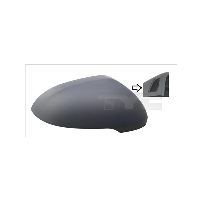 Revêtement, rétroviseur extérieur TYC 337-0278-2