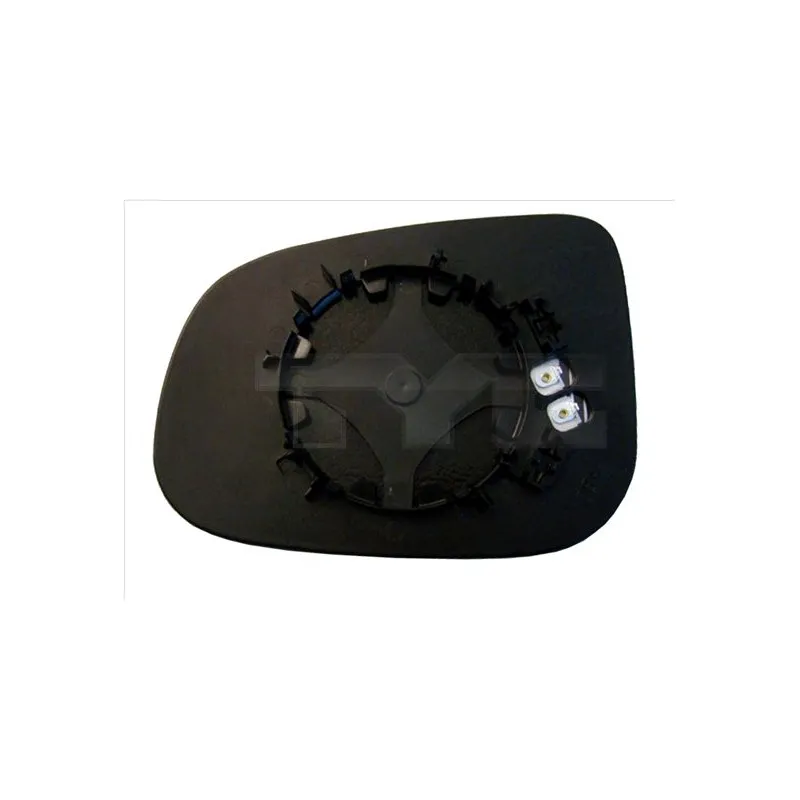 Verre de rétroviseur, rétroviseur extérieur TYC 338-0047-1