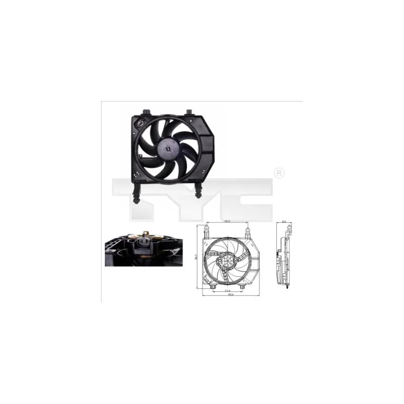 Ventilateur, refroidissement du moteur TYC 810-0029
