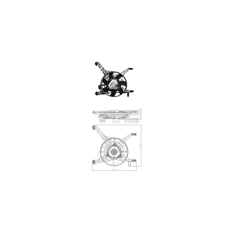 Ventilateur, refroidissement du moteur TYC 810-0041