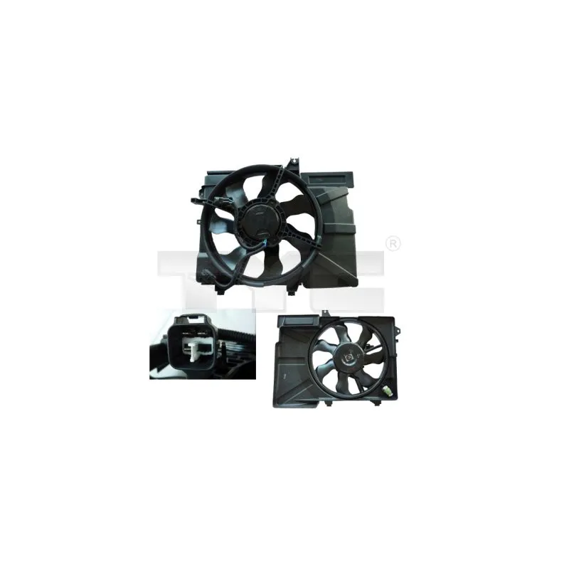 Ventilateur, refroidissement du moteur TYC 813-1003