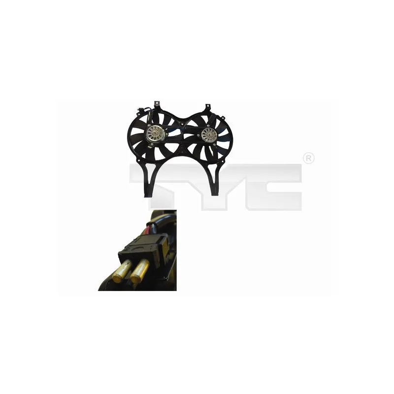 Ventilateur, refroidissement du moteur TYC 821-1003