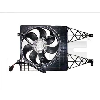 Ventilateur, refroidissement du moteur TYC 837-0043