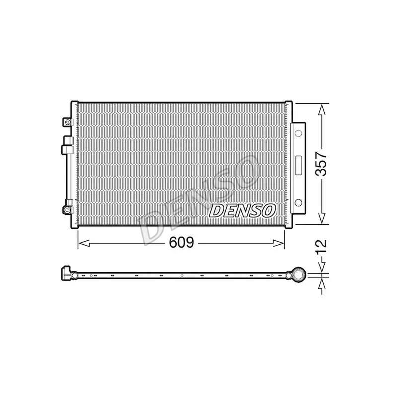 Condenseur, climatisation DENSO DCN09004