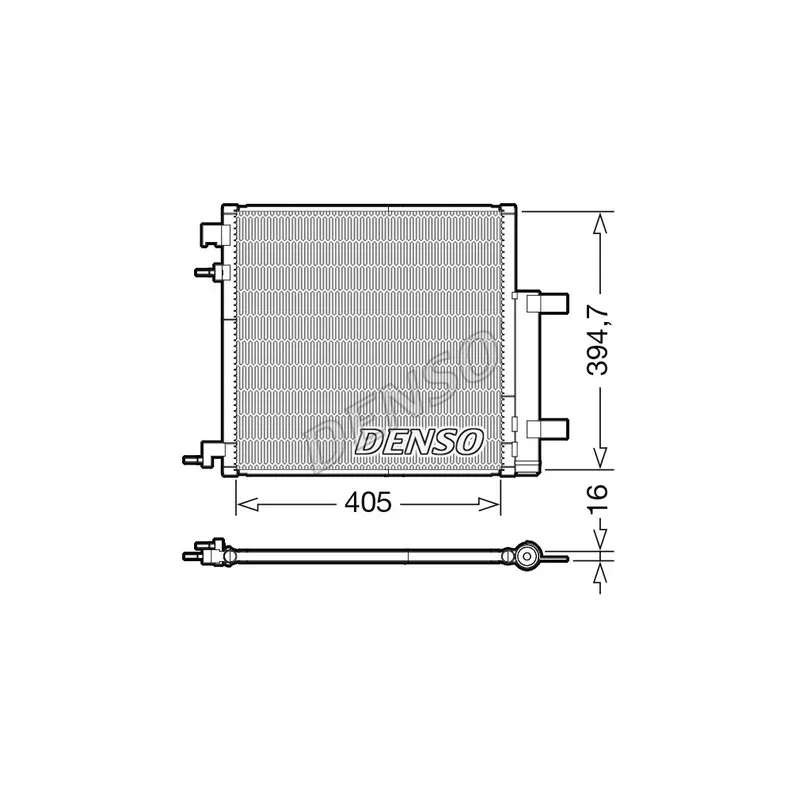 Condenseur, climatisation DENSO DCN15006
