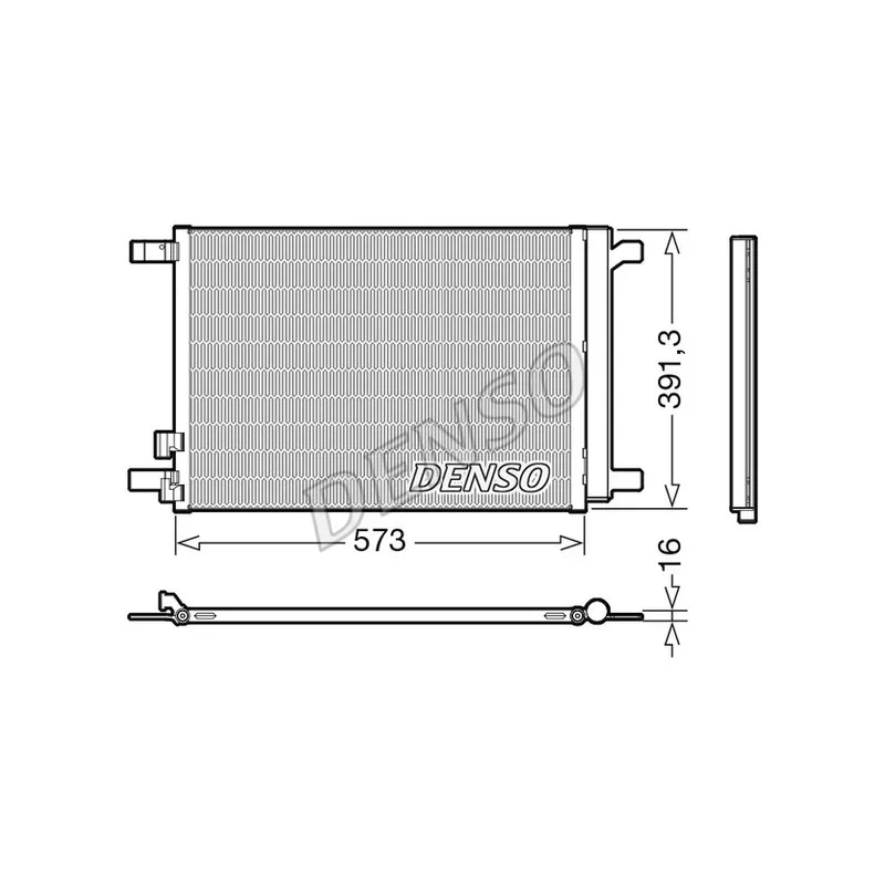 Condenseur, climatisation DENSO DCN32066