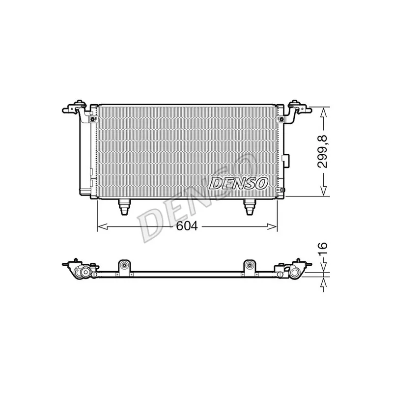 Condenseur, climatisation DENSO DCN36005